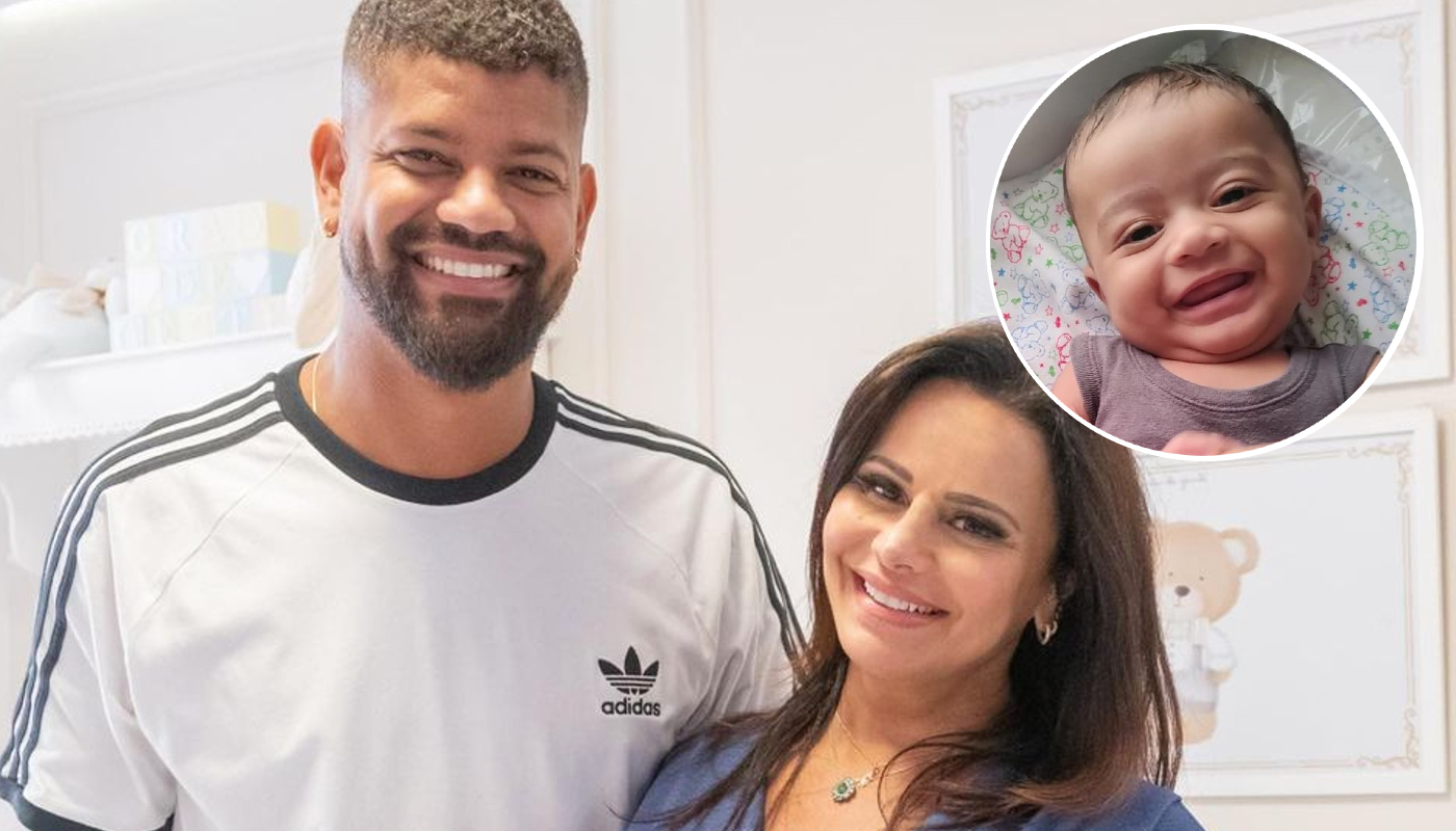 Filho de Vivi Araujo está igualzinho ao pai e web não deixa passar: “É a  xerox” - Mulher