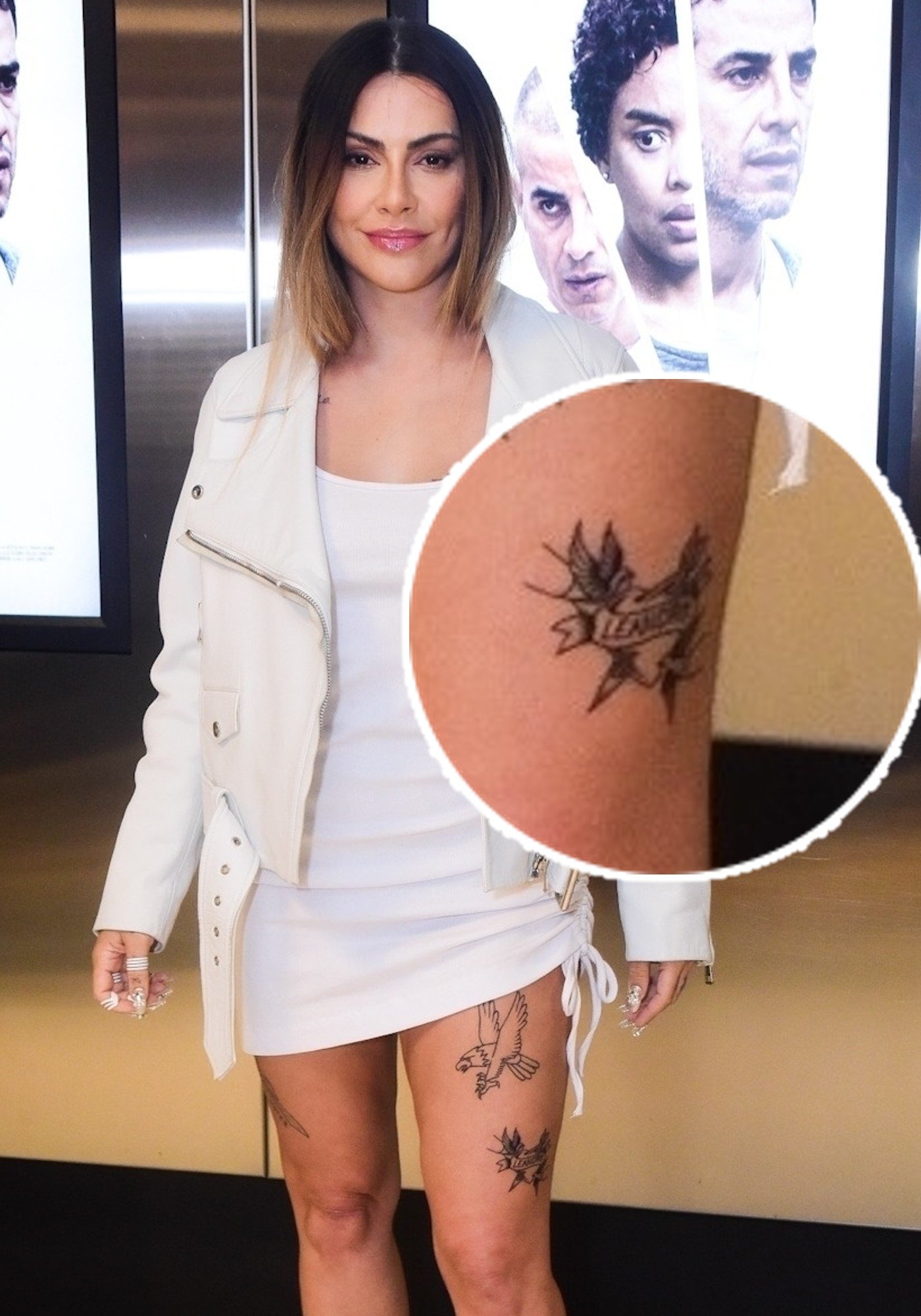 Cleo Pires fez tatuagem para o marido na coxa: nome dele fica em local bem  exposto - Mulher