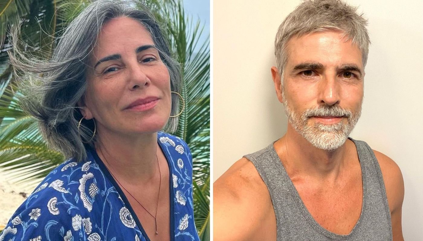 Mulheres e homens deixam cabelos brancos, mas comentários a respeito são  BEM diferentes - Mulher